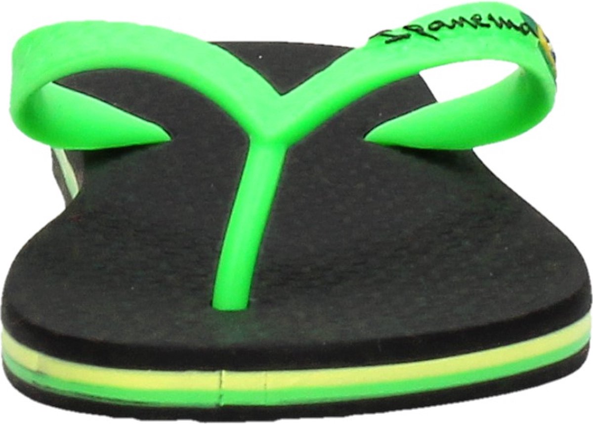 Ipanema - Maat 27/28 - Classic Brasil Kids Slippers - Green/Yellow