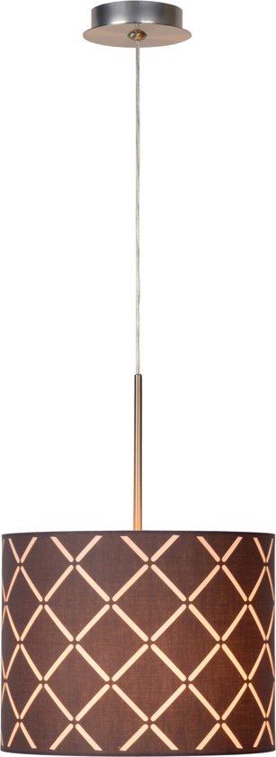 207d-a01f-4690-bcf7-d3a65f318d89 Lucide CROSS - Hanglamp - Ø30 cm - Grijs