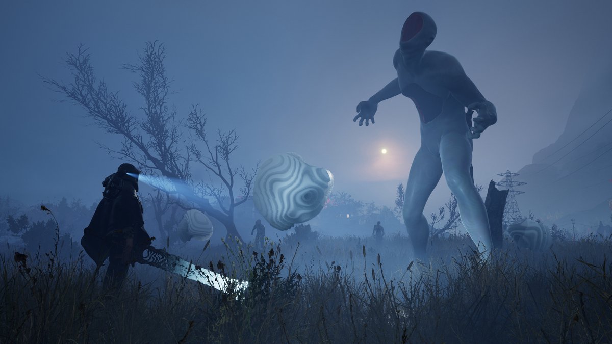 monster, alien, giant, scifi, blade