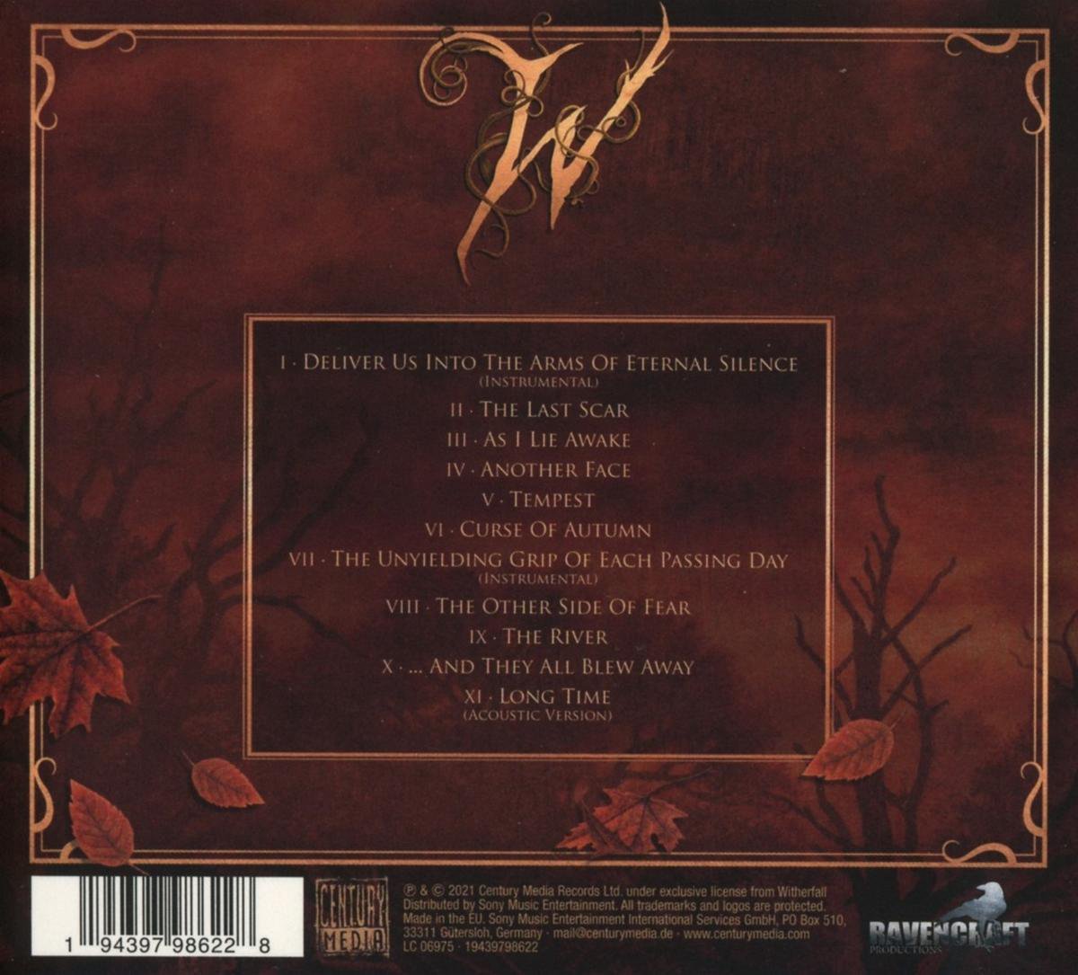 Witherfall - Curse of Autumn CD