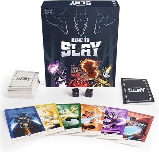 bordspel, kaartspel, Here To Slay, unicorns?, set?
