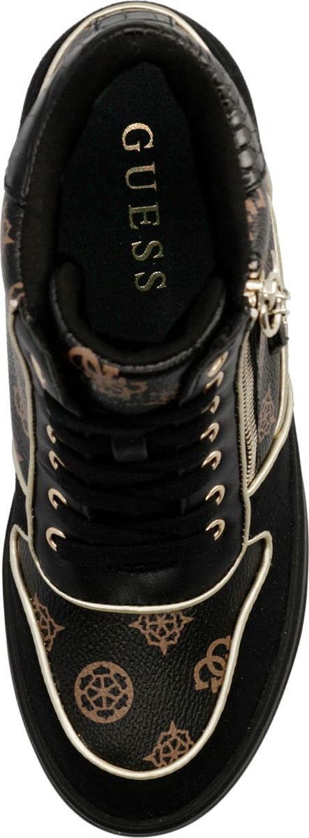 Guess - Maat 36 - Nangy Dames Sneakers - Brown/Black