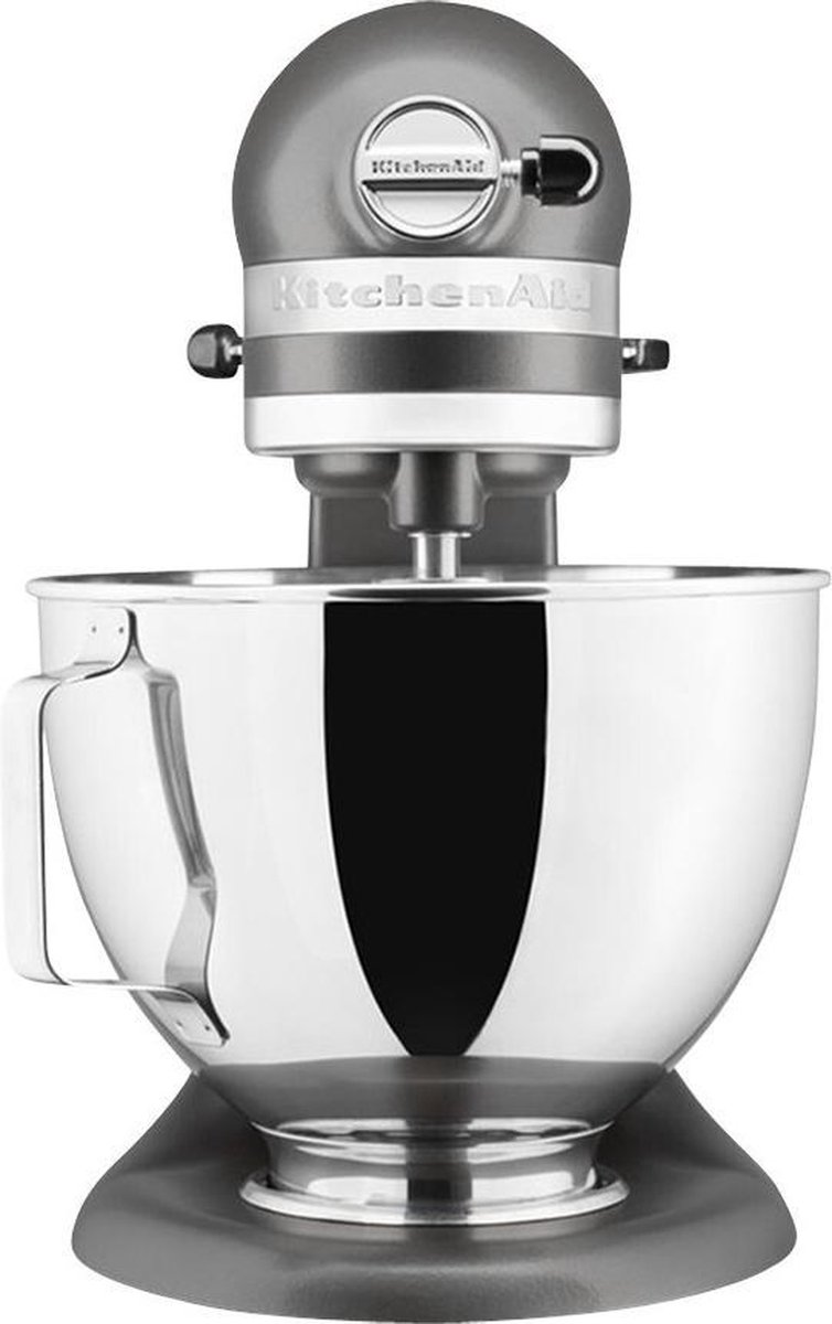Kitchenaid Artisan 5KSM95PSECU - Keukenmachine - 4,3L - Contour silver - 3 Menghaken