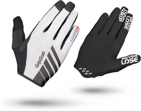 GripGrab - Racing fietshandschoenen - wit/zwart - Maat S