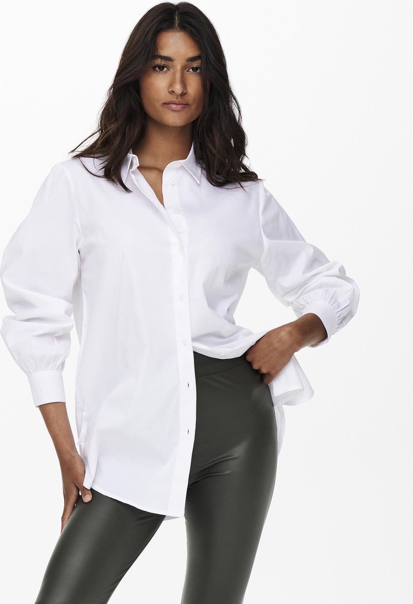 ONLY - Maat S - ONLNORA NEW L/S SHIRT WVN Dames Blouse