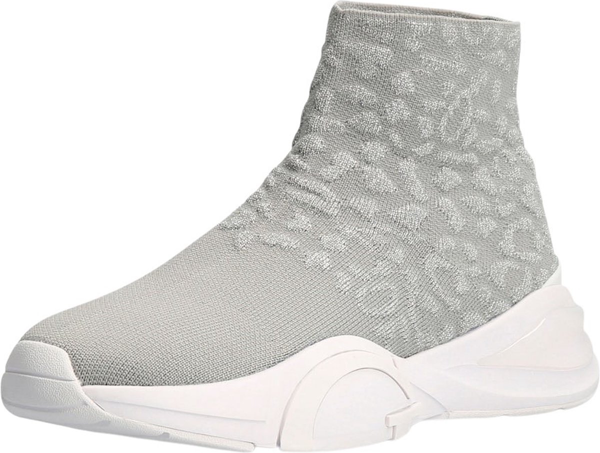 Guess Baylora Dames Sneakers - Zilver - Maat 38