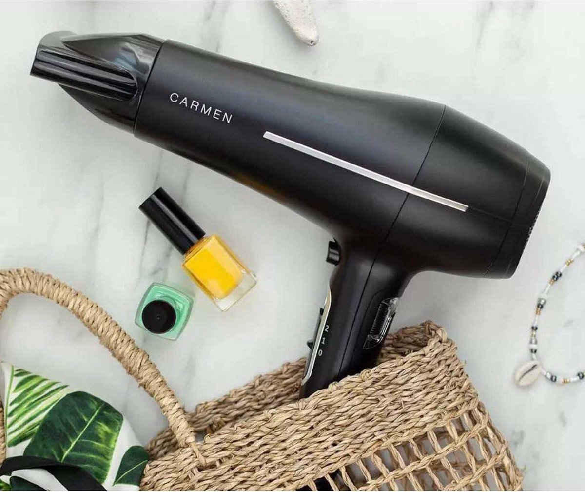 Carmen HD2275 - Föhn - 2200 Watt - ION technologie - Zwart