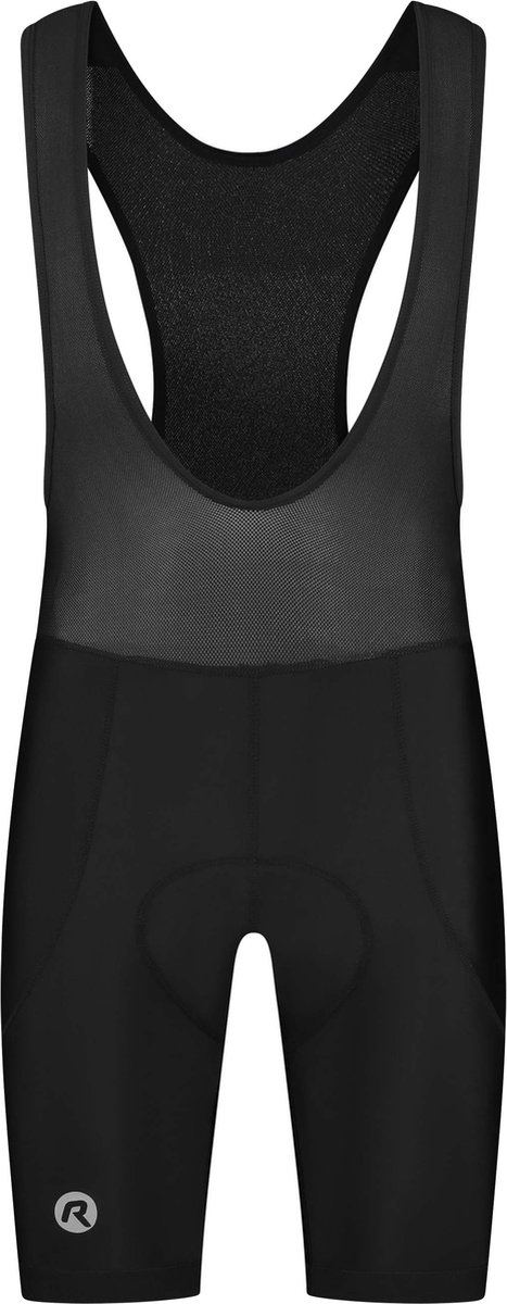Rogelli - Maat XXL Core Korte Fietsbroek Heren met Zeem en Bretels - Bibshort - Zwart