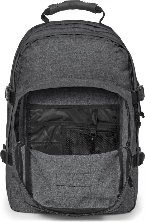 rugzak, backpack, grijs, kledingvak, vakkenriem
