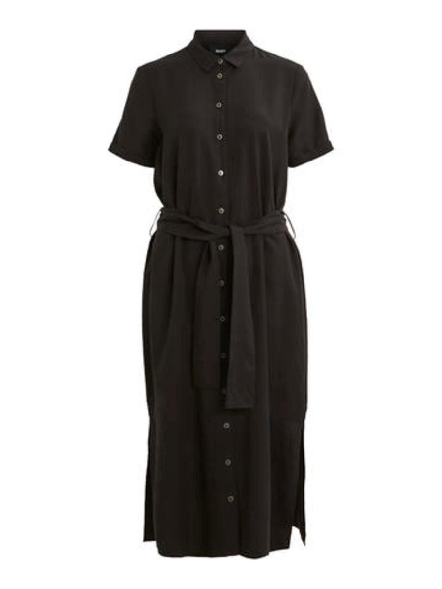 kleding, jurk, overhemdjurk, kleding met ceintuur, knopen