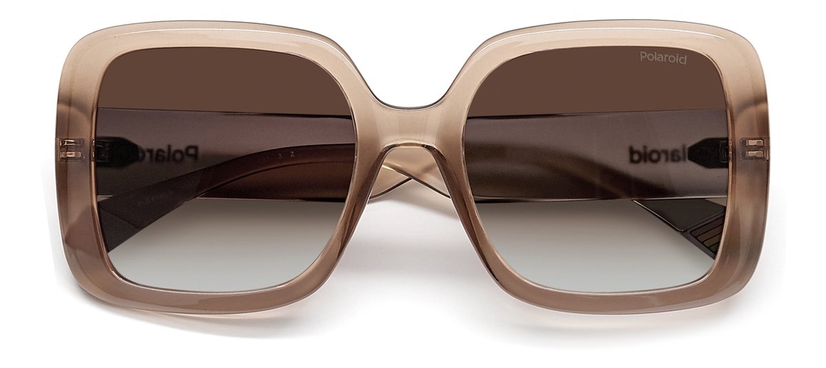 POLAROID zonnebril Polariserend PLD 6168/S Vrouwen-Goudkleurig