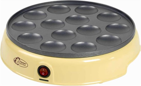 Bestron Poffertjesmaker APFM700SD 800 W crème
