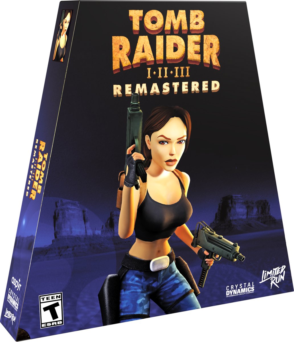 Tomb Raider I-III Remastered Convention Exclusive - Nintendo Switch (Limited Run)