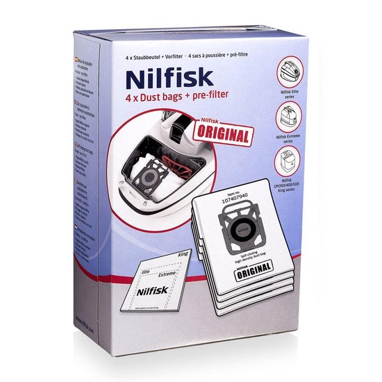 Nilfisk E - Stofzuigerzakken