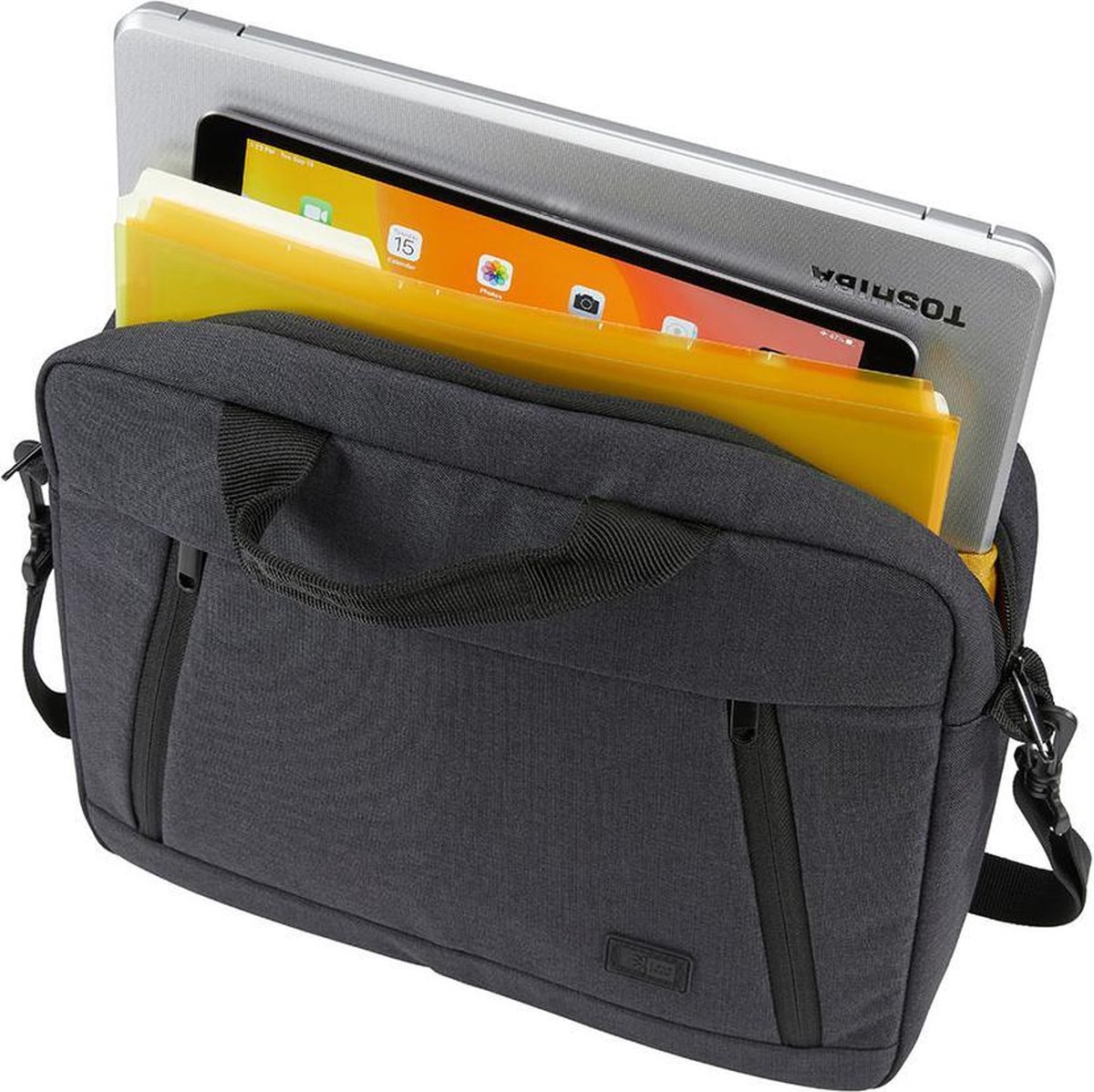 Case Logic Huxton 13 inch Attaché - Laptoptas - Zwart