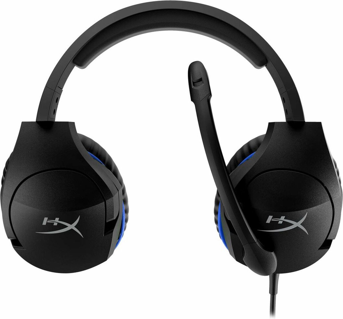 HyperX Cloud Stinger Gaming Headset - Official Licensed PS4 - Zwart/Blauw