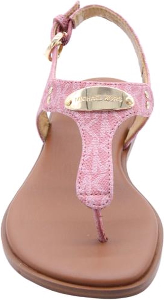 Michael Kors -maat 39 -Plate Thong Dames Sandalen - Roze