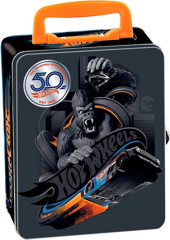 Hot Wheels verzamelkoffer, voor max. 50 auto's
