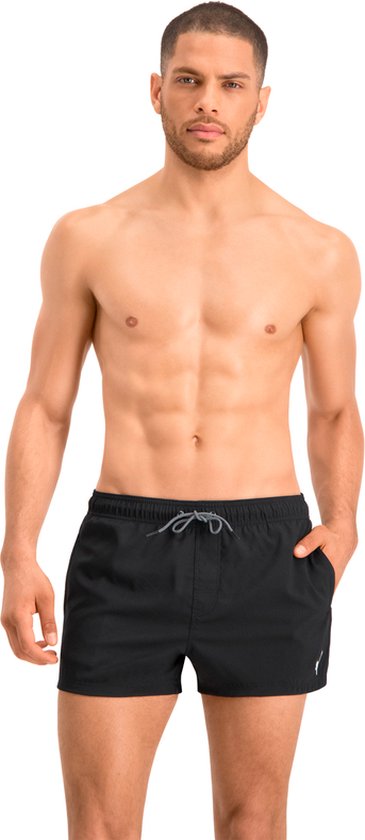 PUMA - Maat S - Swim Korte Short Heren Zwembroek - zwart