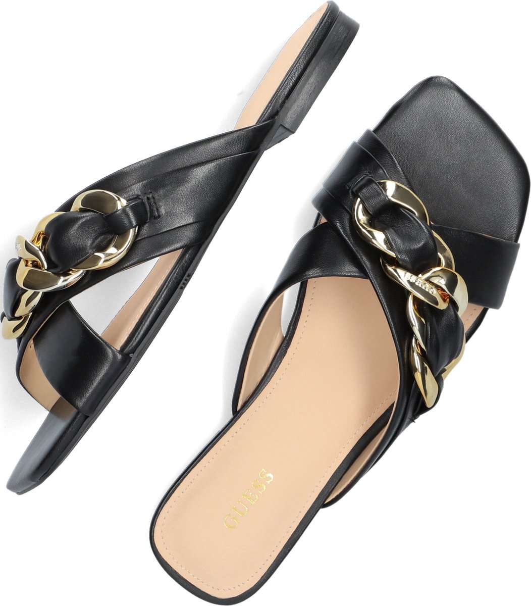 Guess - Maat 38 - Sameya Slippers - Dames - Zwart