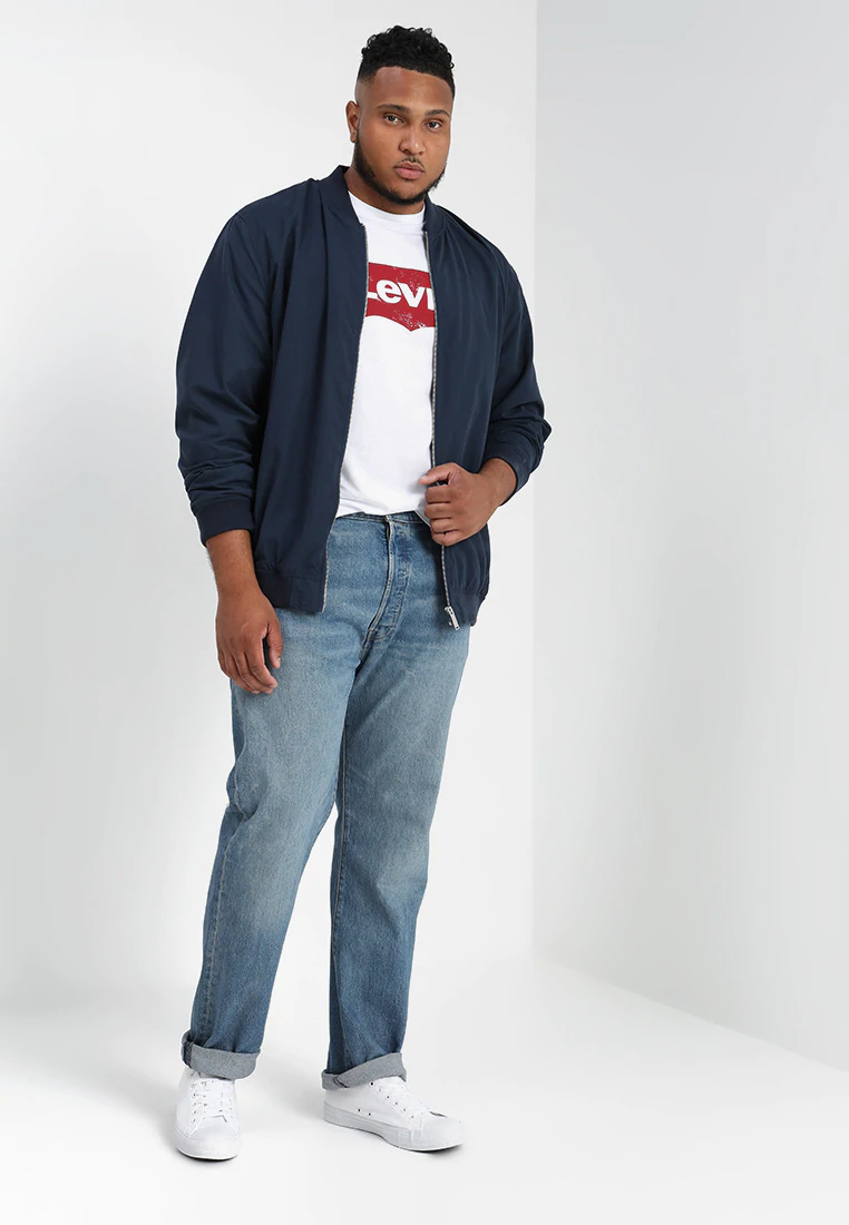 LEVI BIG&amp;TALL 501® BUTTON FLY - Straight leg jeans  size 50x34