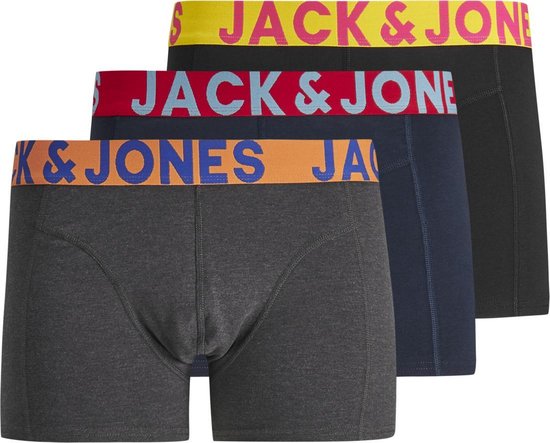 Jack & Jones 3P Heren Boxershorts - Maat L