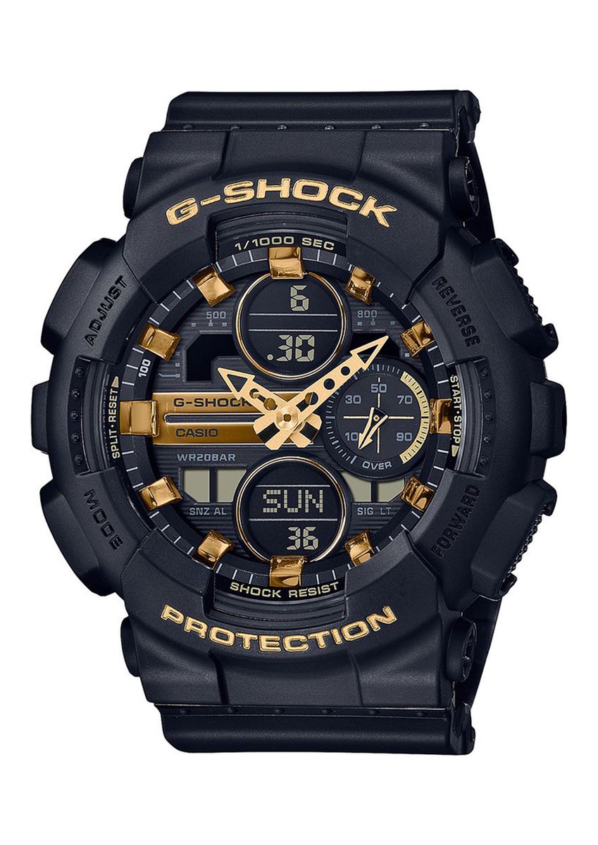 G-Shock Classic Style GMA-S140M-1AER Herenhorloge 45 mmmm - Zwart