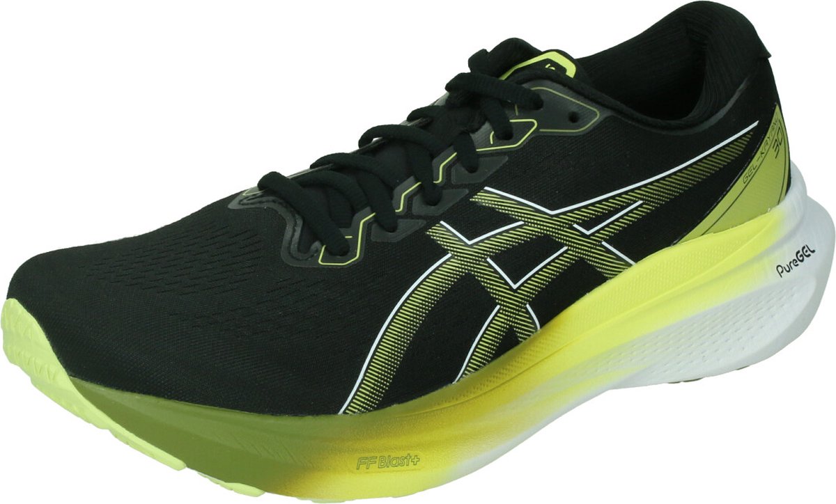 hardloopschoen, looppas, neonaccenten, kickvlak, lichtgewicht