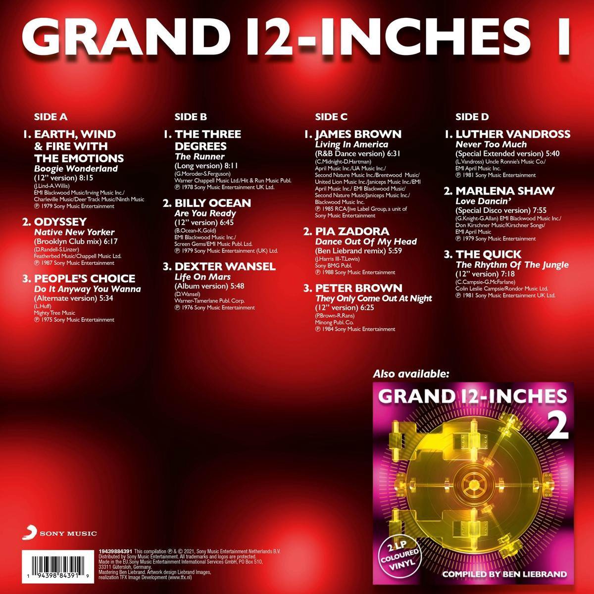 Ben Liebrand - Grand 12 Inches 1 (Coloured Vinyl)