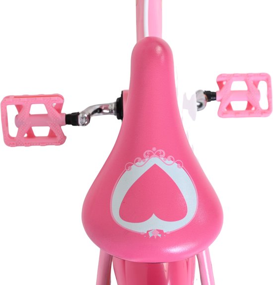 Disney Princess Kinderfiets - Meisjes - 12 inch - Roze - Twee Handremmen