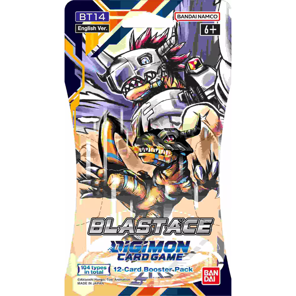 Digimon TCG - Blast Ace Sleeved Booster