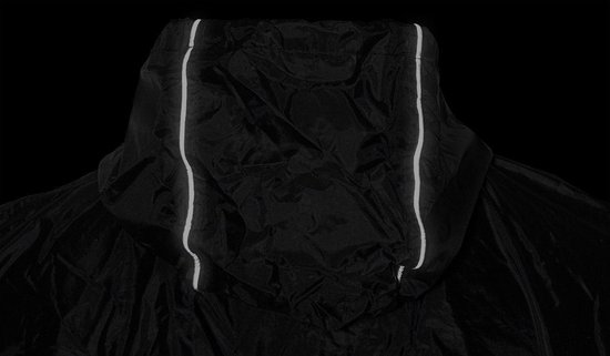 Ralka Poncho - Zwart - One size