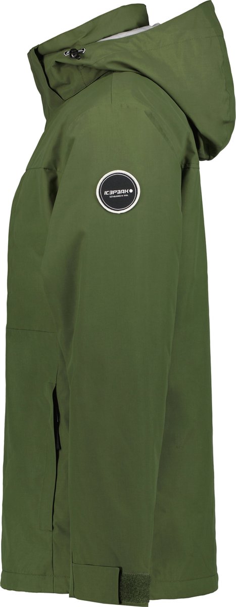 ICEPEAK - maat 50- ALSTON Lifestyle-outdoorjas-Dark-Green