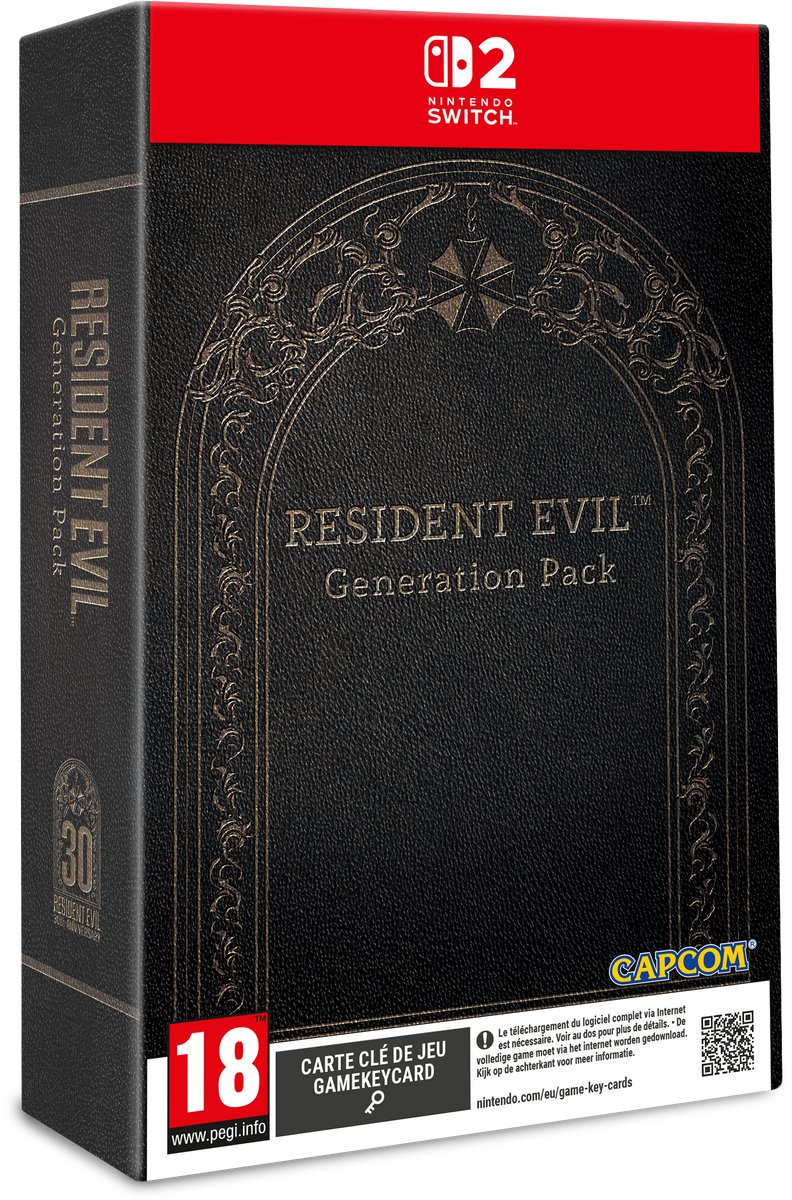 Resident Evil, Generation Pack, Game key card, Nintendo Switch, Capcom