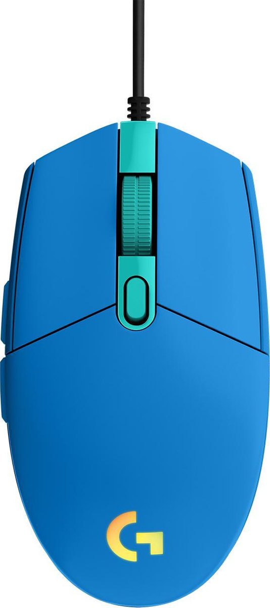 Logitech G203 LIGHTSYNC Gaming Muis met RGB verlichting - Blauw