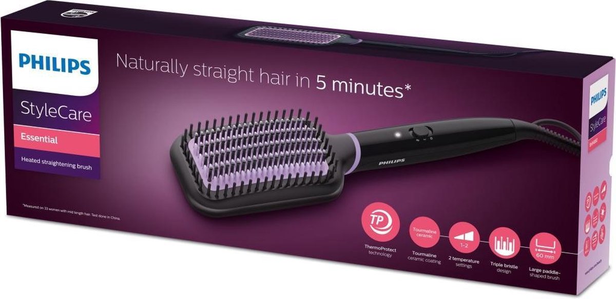 Philips StyleCare Essential BHH880/00 - Warmteborstel om te ontkrullen