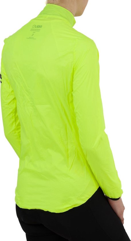 AGU Essential Windjack Fietsjack Dames - Geel - Maat XS