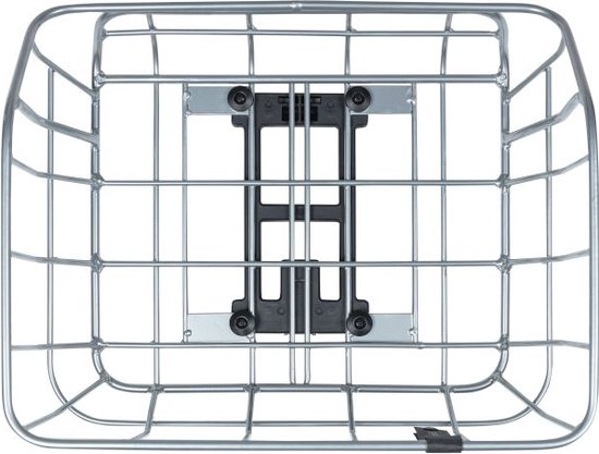 Basil Portland Fietsmand MIK - Achterop - 25 Liter - Chroom