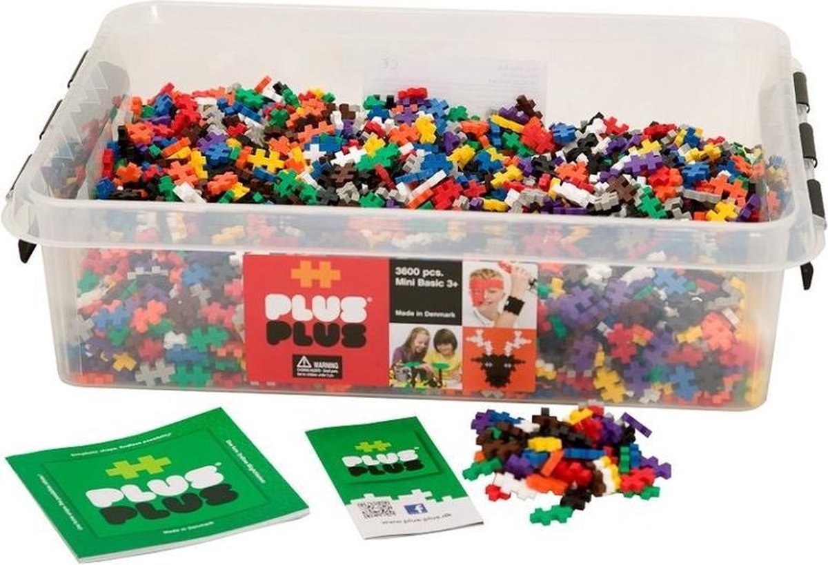 Plus-Plus educatie Basic Mix - 3600 stuks
