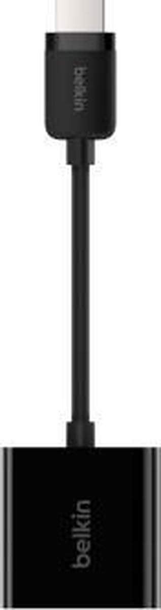 Belkin - HDMI-adapter - HDMI / VGA - HDMI (M) naar HD-15 (VGA) (V) - 25 cm - zwart - afstandschroeve