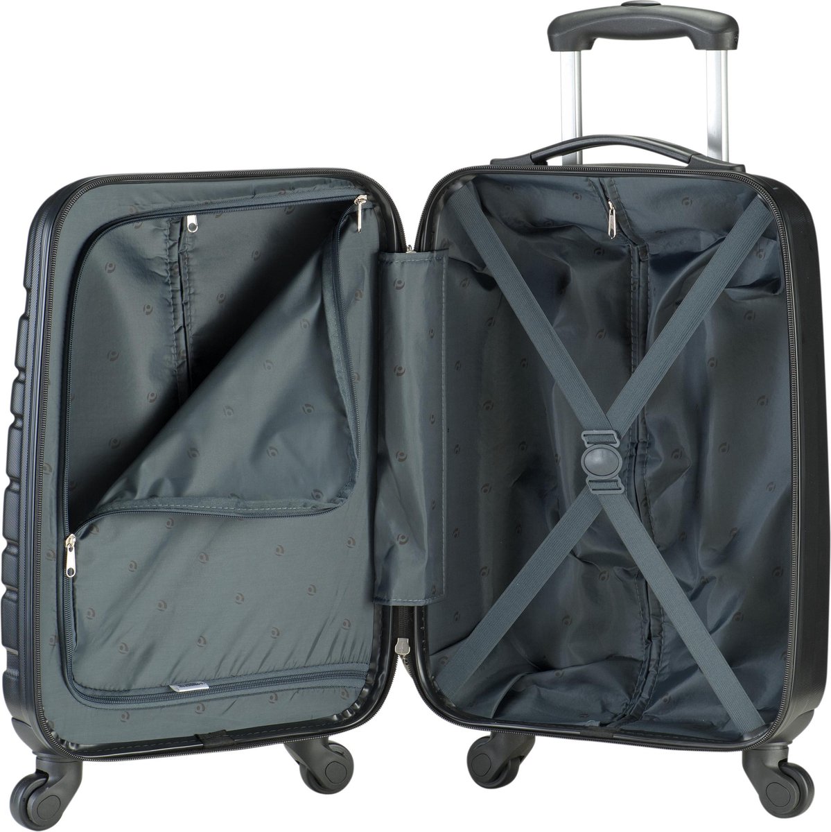 Princess Traveller Singapore Handbagage koffer 55 cm - Zwart