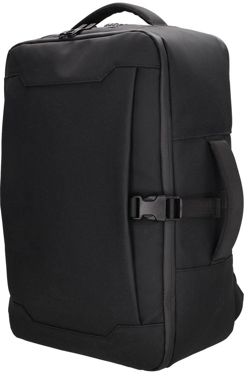 rugzak, laptas, zwart, schouderband, handvat