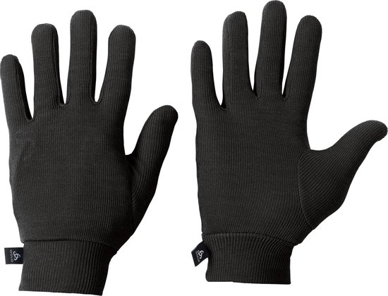 Odlo - maat M - Gloves Originals Warm Kids Unisex Sporthandschoenen - Black