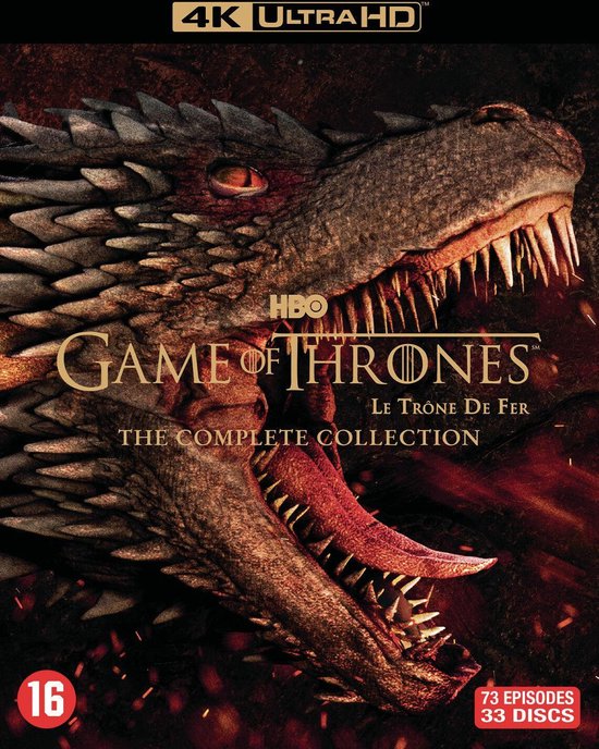 Game of Thrones - The Complete Collection: Seizoen 1 t/m 8 (4K Ultra HD Blu-ray)