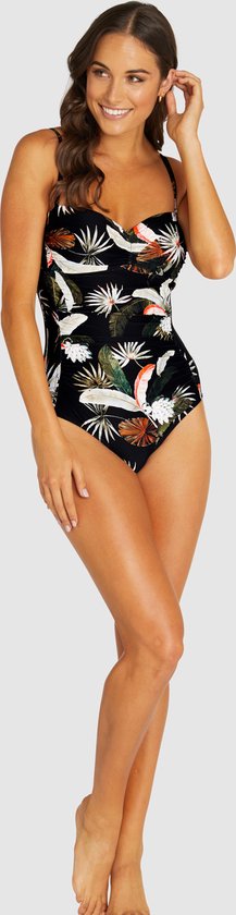 badpak, zwem, bikini, strand, tropisch