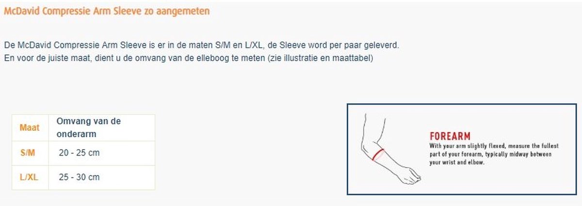 Mcdavid| Maat: L/XL - Compressie Arm Sleeves / Paar - Zwart