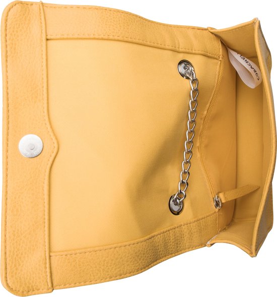 Cobachella Amiens Dames Crossbodytas - Geel