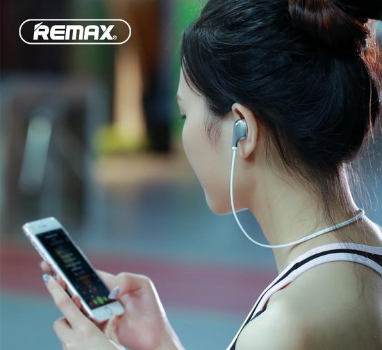 REMAX, draadloze in-ear koptelefoon WIT, Wireless Bluetooth In-Earphone WHITE
