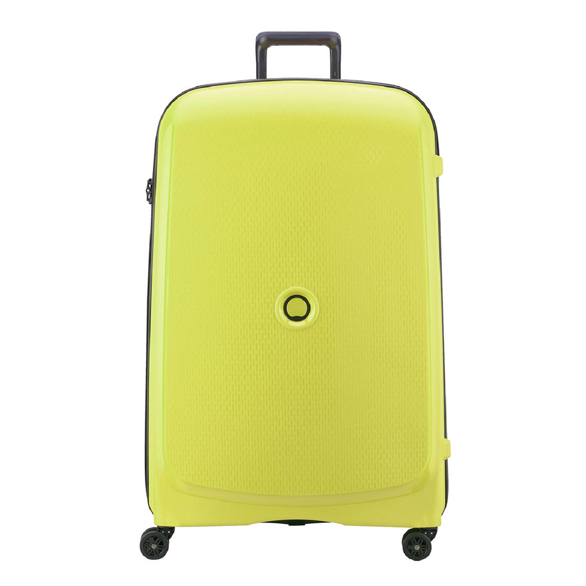 koffer, kluis, trolley, harde koffer, neon geel