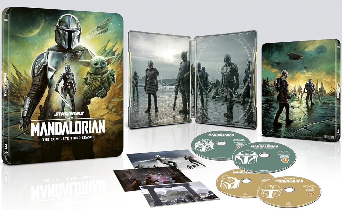 The Mandalorian - Seizoen 3 - 4K Ultra HD + Blu-ray - Import zonder Nederlandstalige ondertiteling